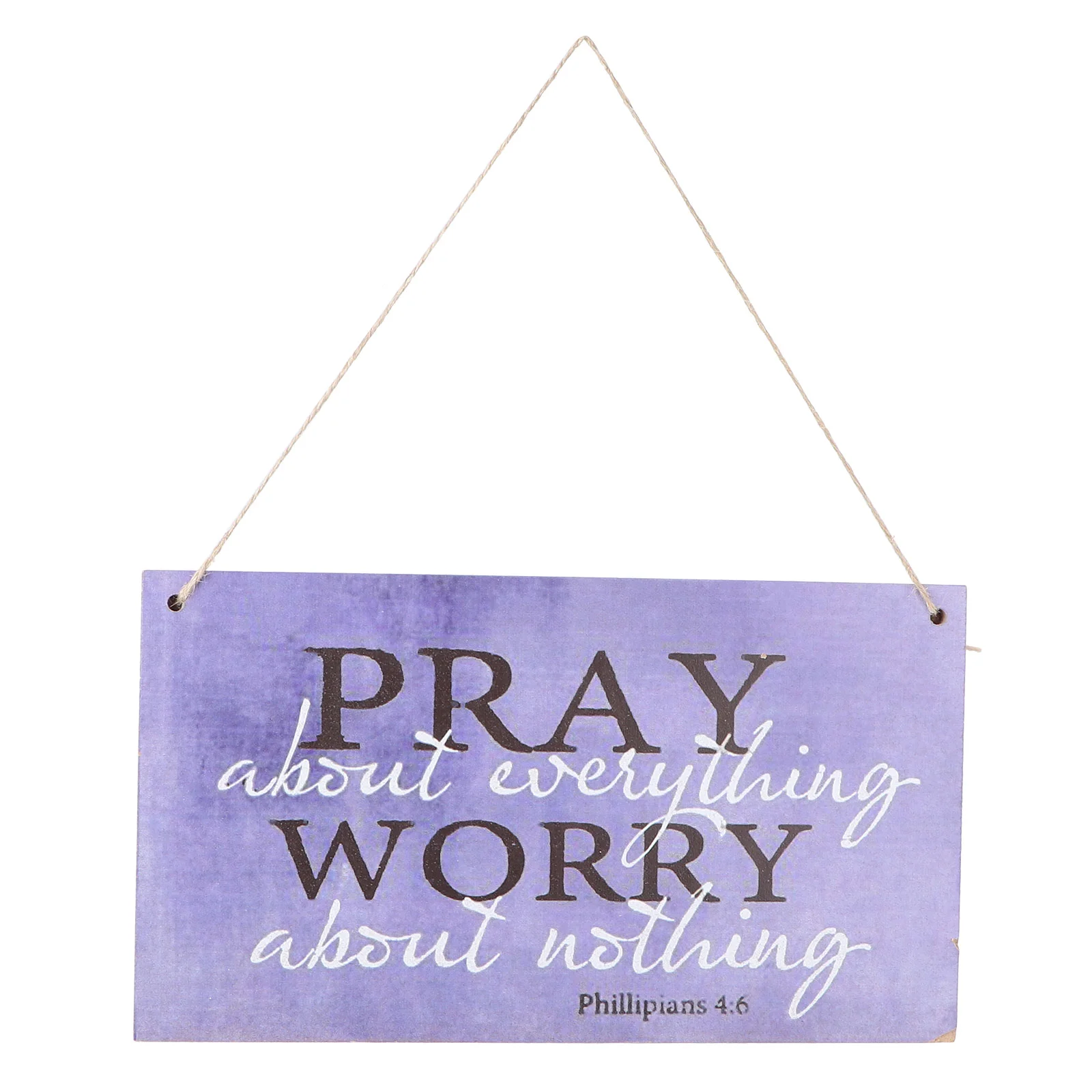 

1pc Hanging Drop Violet with Rope Wall Decor Supplies Hanging Board for Shopping Mall