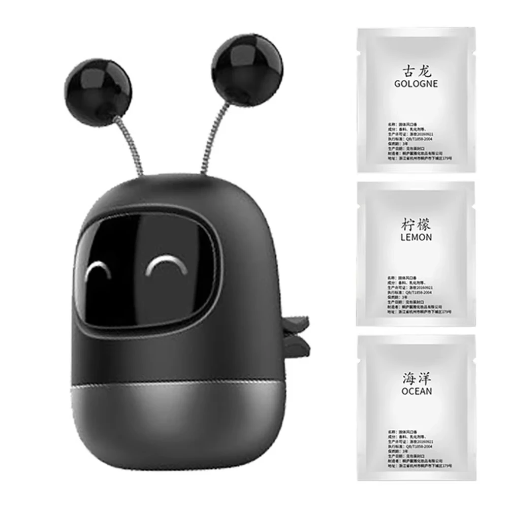 

Автомобильная ароматерапия, автомобильное вентиляционное отверстие, зажим для духов, робот, декоративные украшения, твердая ароматическая паста, освежитель воздуха, декоративные аксессуары