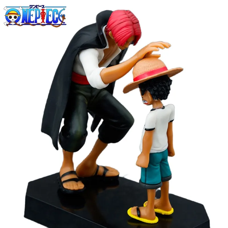 

One Piece 18cm Anime Figure Four Emperors Shanks Straw Hat Luffy Action Figure One Piece Sabo Ace Sanji Roronoa Zoro Figurine