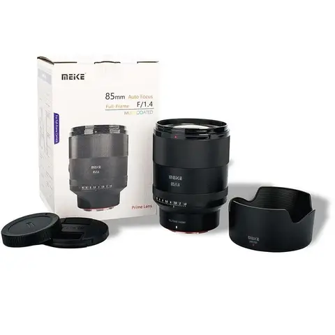 Meike 85 мм F1.4 Автофокусный широкоугольный полнокадровый объектив с большой диафрагмой, портретный телеобъектив для камеры Sony E Nikon Z Mount