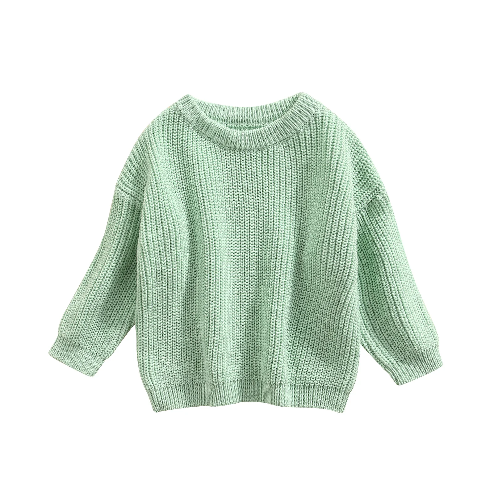 Baby Sweater Toddler Knit Sweater Newborn Knitwear Autumn New Baby Boys Girls ClothesLong Sleeve Cotton Baby Pullover Tops 0-9M images - 6