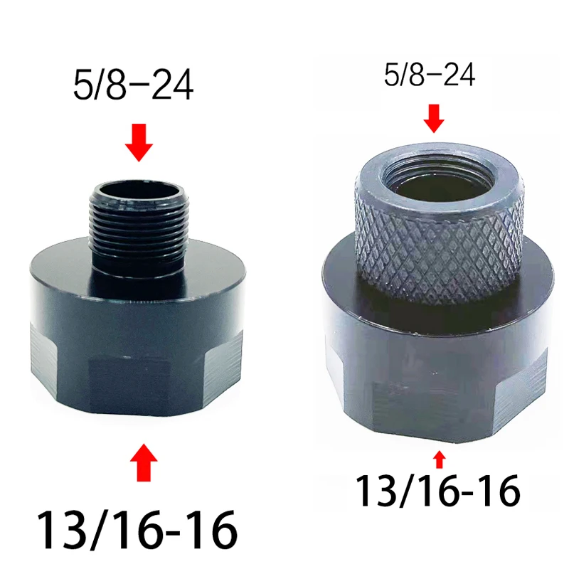 

13/16-16 до 5/8X24 1/2-28 для цилиндрического резьбового адаптера, топливный фильтр для. 223 .308 AK47 AK74 SKS, подходит для NAPA 4003 WIX 24003
