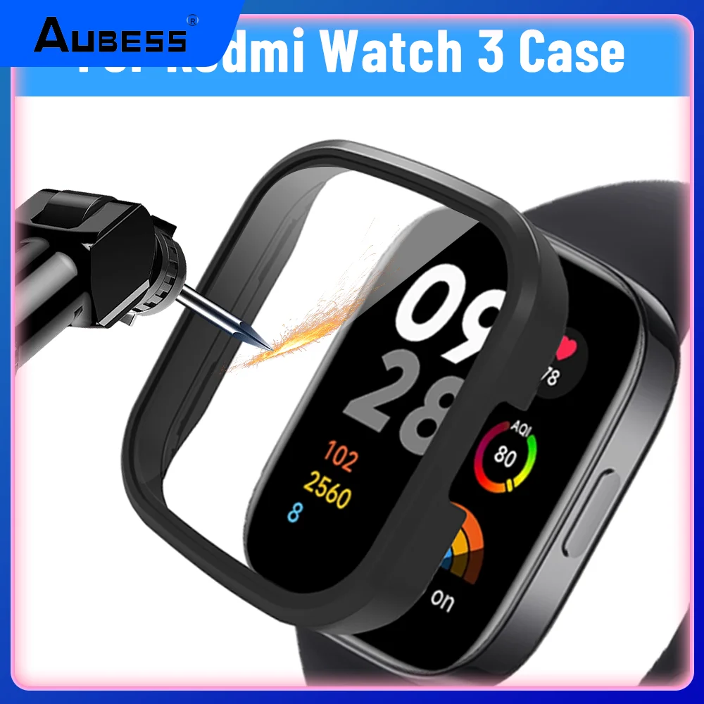 

Comfortable Watch Case Protection Case Shockproof Protective Shell Watch 3 Screen Bumper Frame Smart Watch Case Anti-fall Case