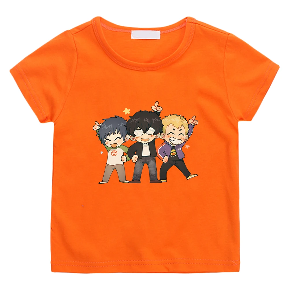 

Летняя футболка из 100% хлопка с коротким рукавом и графическим принтом