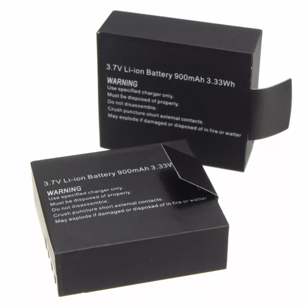 

3.7V 900mAh Rechargable Li-ion Battery For SJ4000 WiFi SJ5000 WiFi SJ6000 WIFi M10 SJ5000x Sport Action Camera DV