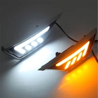 led side marker light for honda civic 2016 to 2020 drl fender lamp daylight with turn signal