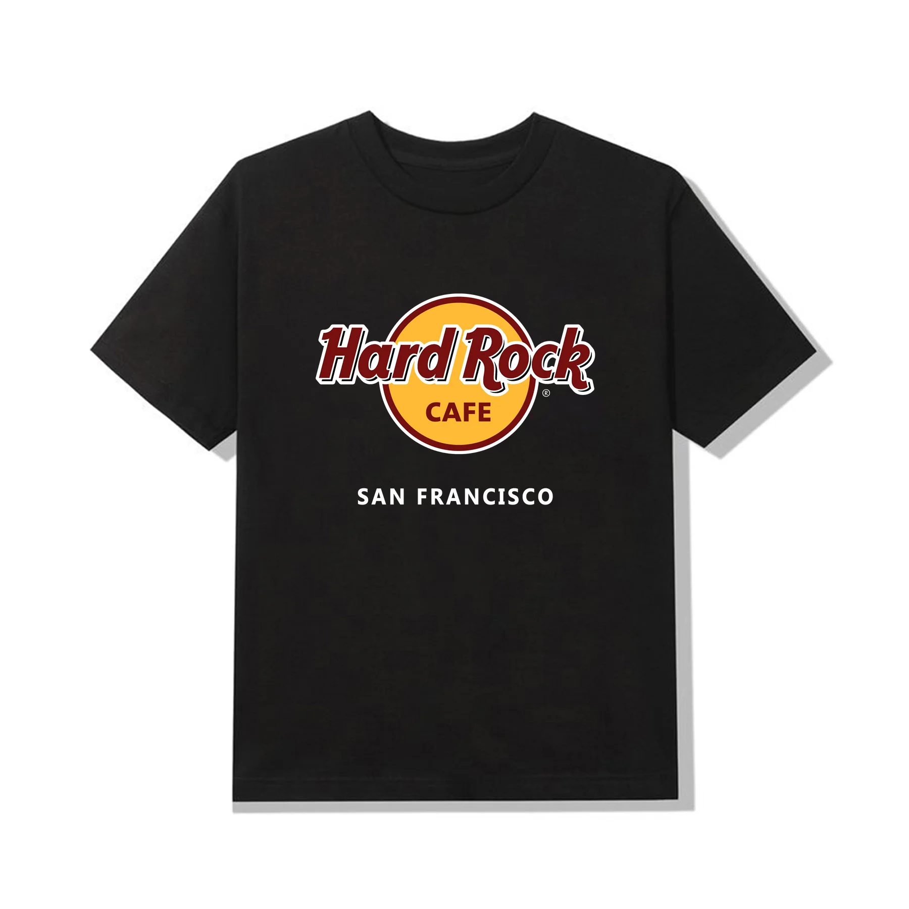 

Amazing Tees Male T Shirt Casual Unique Oversized Hard Rock Cafe San Francisco T-shirt Men T-shirts Graphic Short Sleeve S-3XL