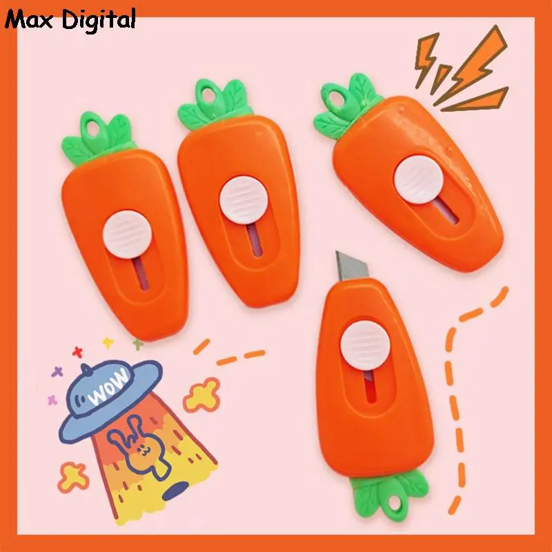 

2022 Portable Mini Utility Knives Carrot Express Unpacking Envelope Office Paper small utility cutter