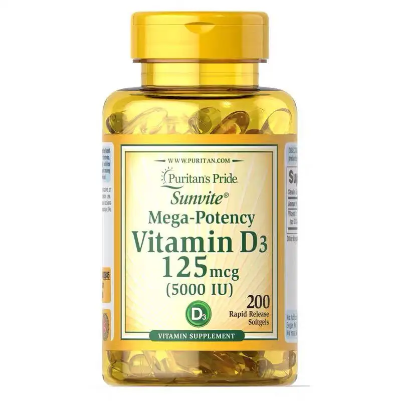 

Витамин D3(VD3) способствует поглощению кальция и фосфора организмом и способствует звуковым костям и зубам