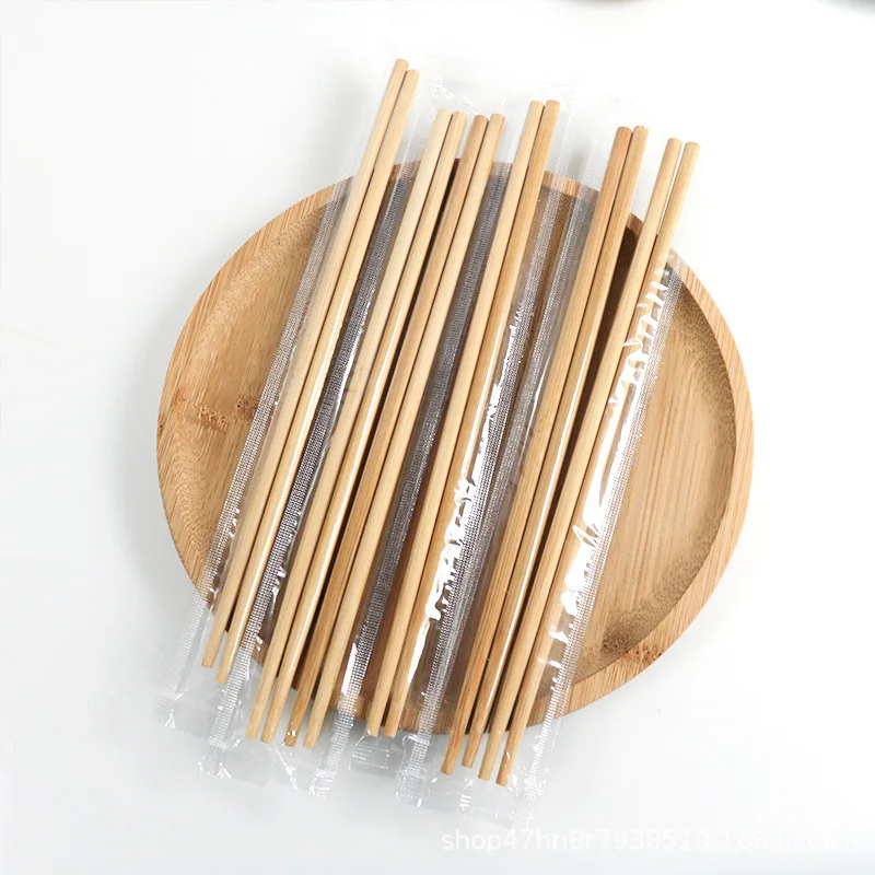 Угольные палочки для еды индивидуально упакованные в отеле одноразовая посуда