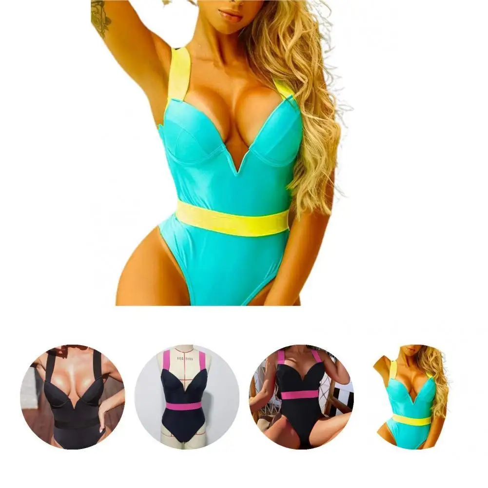 

Популярный облегающий купальник, обтягивающий женский купальник, сексуальный облегающий купальник с открытыми плечами