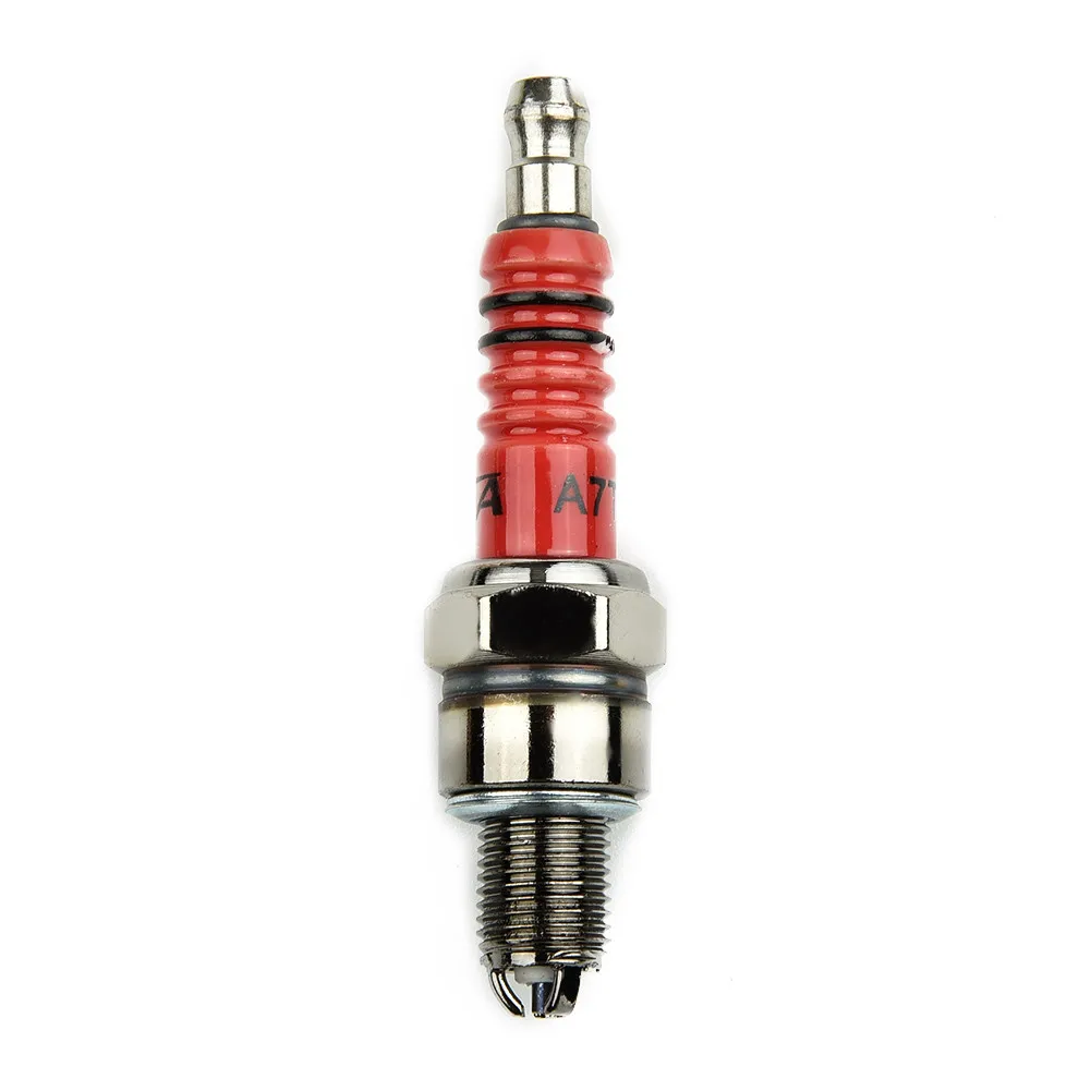 

Go Kart Spark Plug ATRTC 10mm High Performance 3-Electrode For GY6 50cc-150cc Motorcycle Scooter Dirt Bike Triple