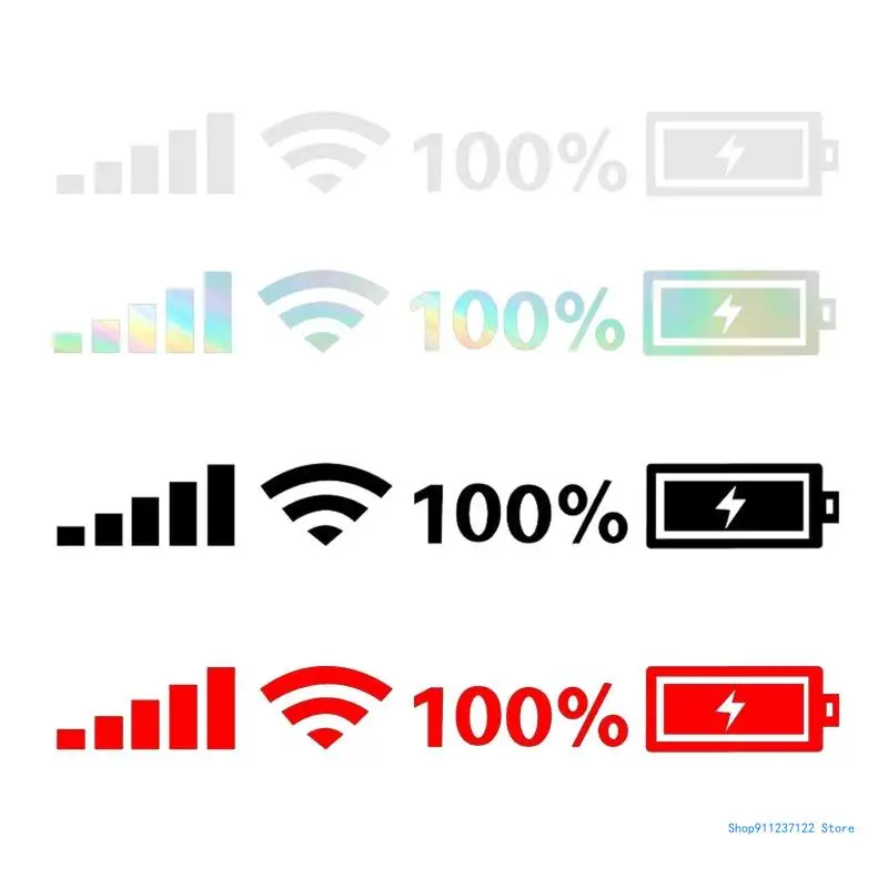 Светоотражающий 4-цветный индикатор WIFI наружное оформление для витрины