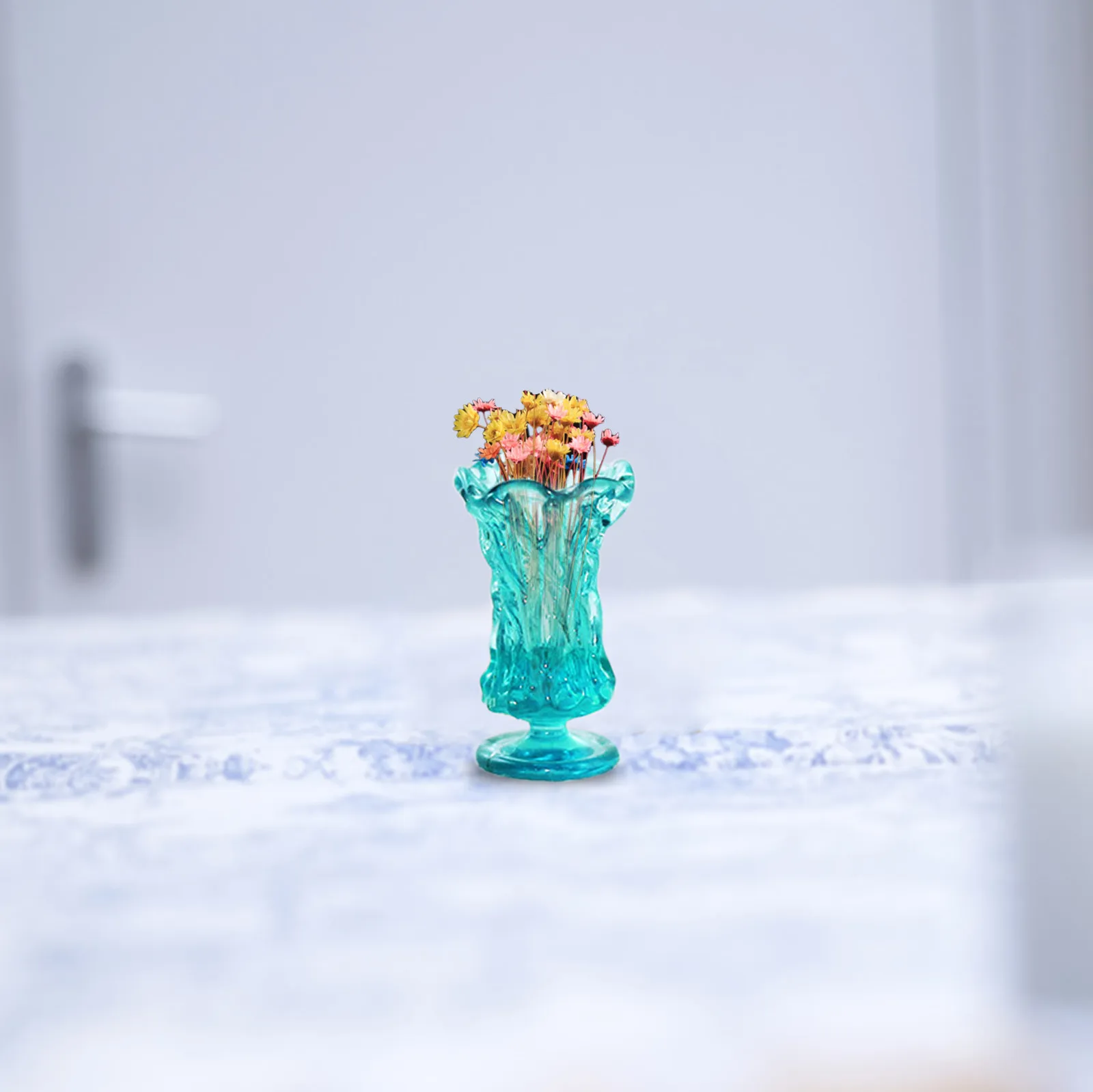 

Simulation Mini Resin Vase Resin Model Toy Dollhouse Kitchen Furniture Mini Decorations Doll Accessories 24 X 26 X 8 Cm