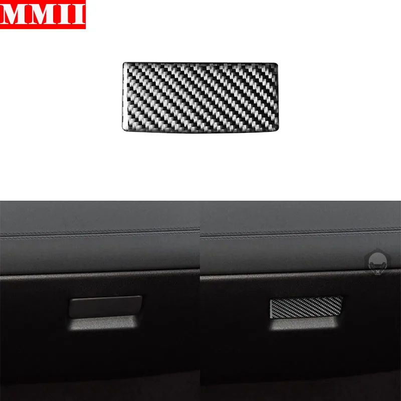 

MMII For Land Rover Discovery Sport 2015-2019 Carbon Fiber Copilot Storage Box Pull Handle Sticker Interior Trim Car Accessories