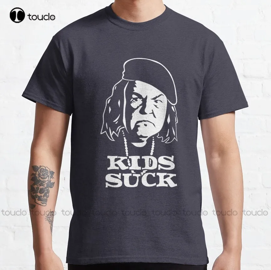 

The Goonies - Ma Fratelli - Kids Suck Classic T-Shirt blue shirts for men Custom aldult Teen unisex digital printing xs-5xl