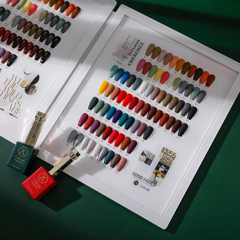 Высококачественный набор гель-лаков для ногтей 78 цветов СВЕТОДИОДНЫЙ УФ-лак