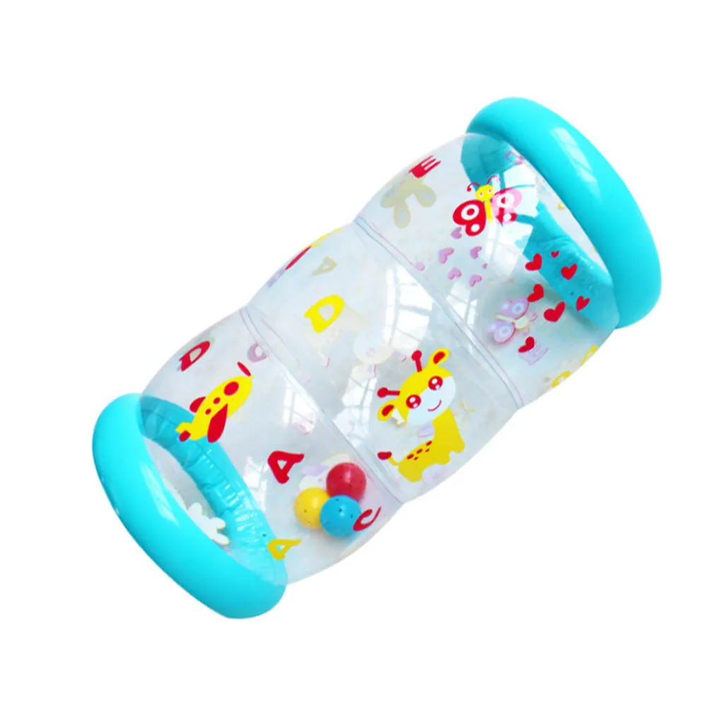 

Crawling Roller with Bell Lightweight Baby Crawling Toy Good Sealing Dustproof Reusable Early Education Toy Plaything