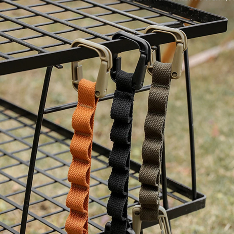 

18 Ring Camping Hanging Rope Tent Canopy Cup Lamp Hanger Outdoor Clothes Line Strap Lanyard Travel Hiking Fishing Equipment New