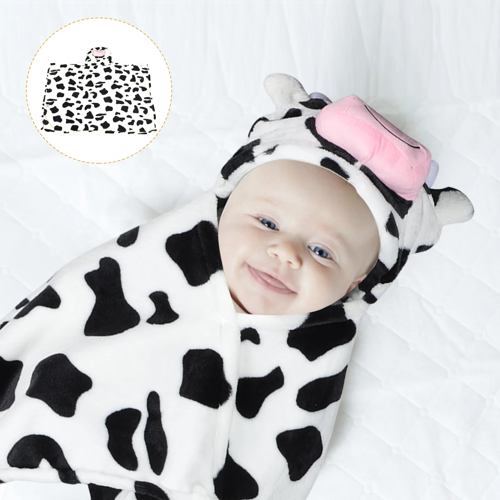 

Ultra-soft Hooded Towel Cartoon Hooded Baby Towel Highly Absorbent Bathrobe