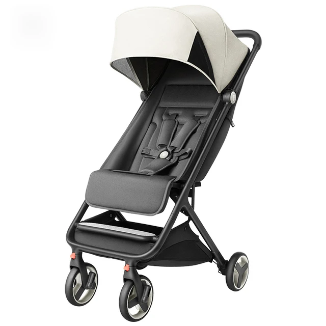 

Baby Stroller Lightweight Foldable Sitting and Reclining Stroller Four-wheel Shock Absorber High Landscape Stroller Free shippin
