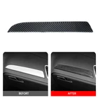 Для Audi A4 B8 2009 2010 2011 2012 2013 2014 2016 углеродное волокно левая сторона приборной панели декоративная крышка отделка