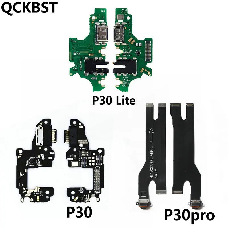 Новая зарядная Плата USB и микрофонный модуль для Huawei P30 P20 Pro P10 P9 Plus Mini P8 Lite 2017 порт
