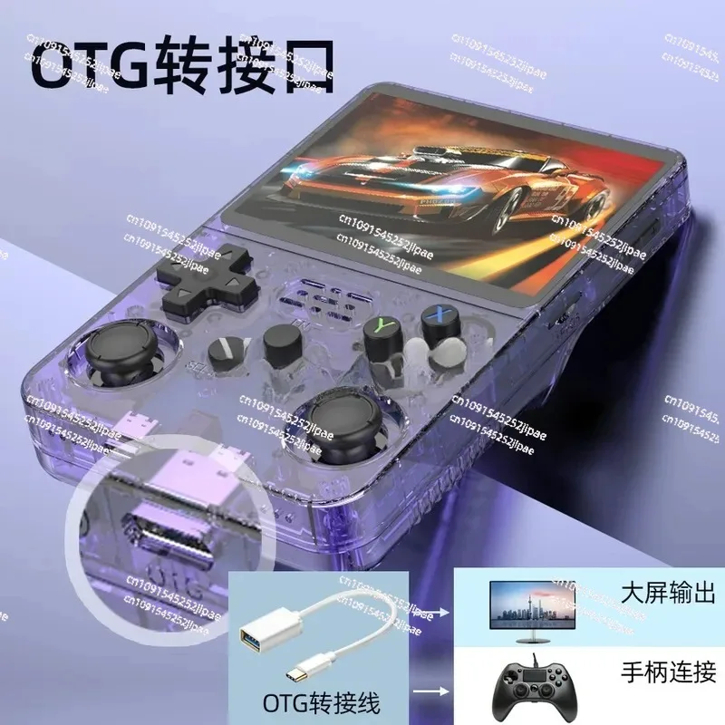 Аркада R36S с открытым исходным кодом ретро-игры джойстик IPS-экраном высокой