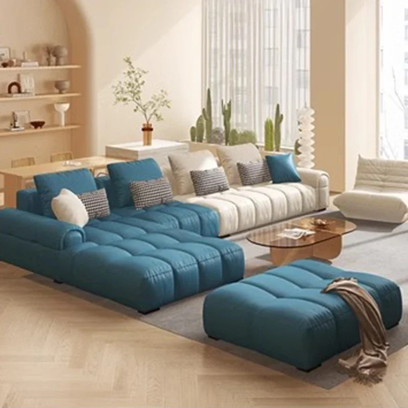 Роскошный диван удобный секционный с милым облаком для влюбленных современная