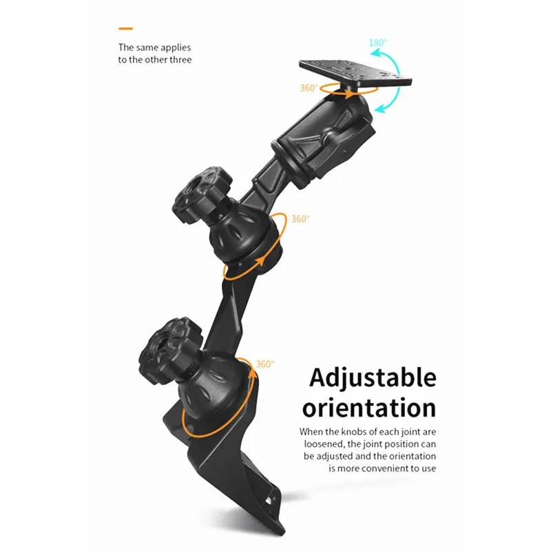 Вертикальное 12-дюймовое поворотное крепление для рыболокатов и плоттеров