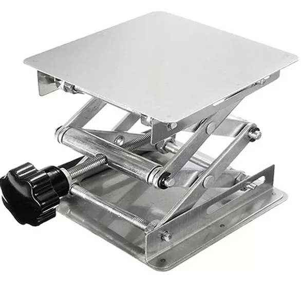 

Lifting Platform Stand Rack Scissor Jack Bench Lifter Table Lab 100x100mm Stainless Steel Lifting Platform