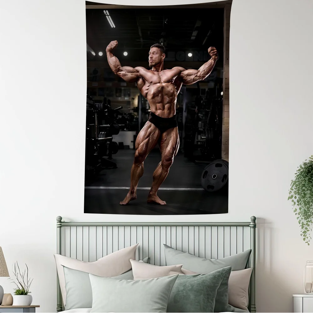 Fitness Motivation Anime Tapestry Hanging Tarot Hippie Wall Rugs Dorm Sheets