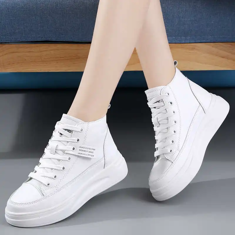 

Increasing Women Platform Sport Shoes Female Kid's Black Running Shoes Sports Sneakers For Women Running Sneakers Woman Tennis