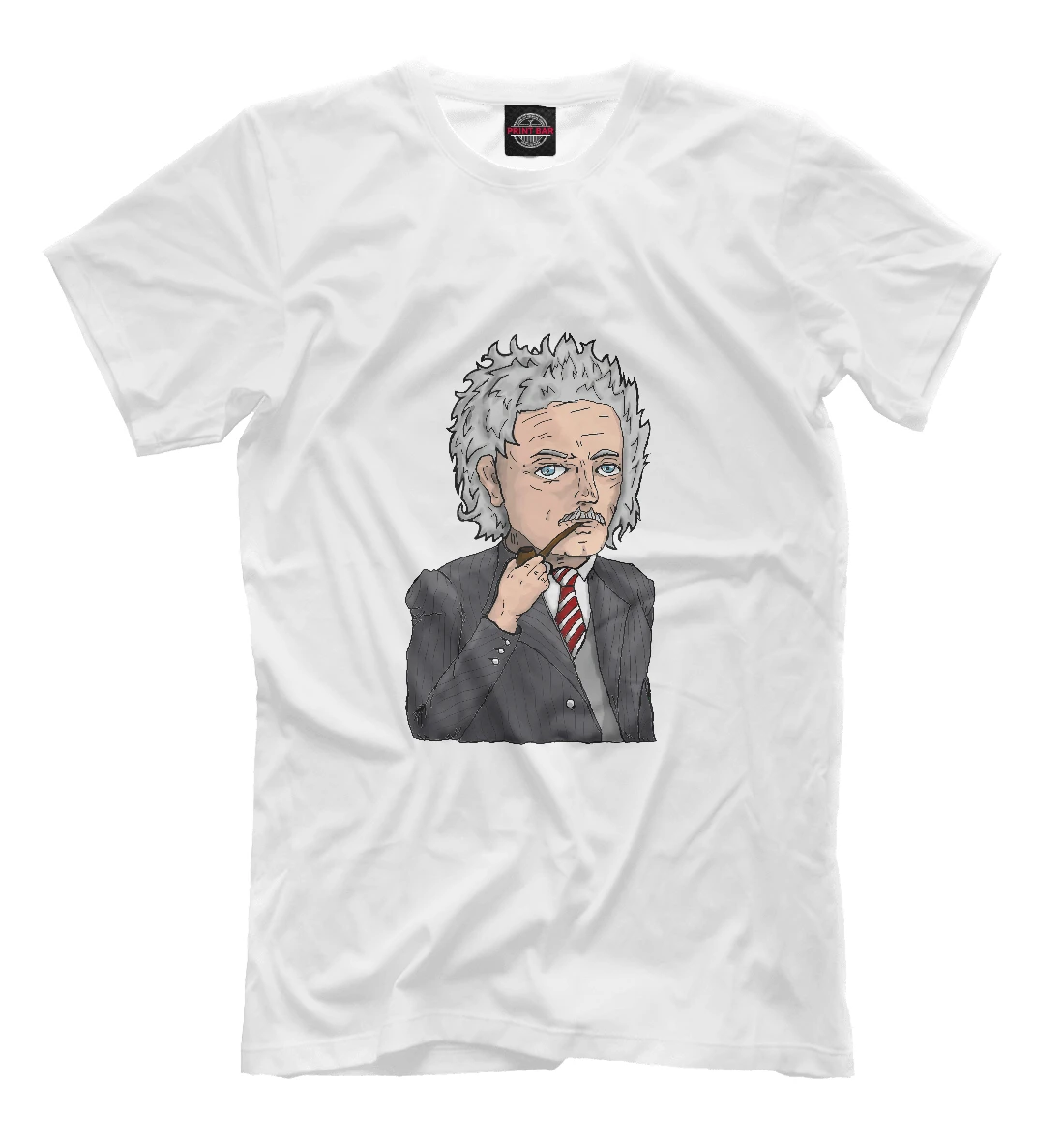 Футболка Mathematics and physics Эйнштейн Альберт |