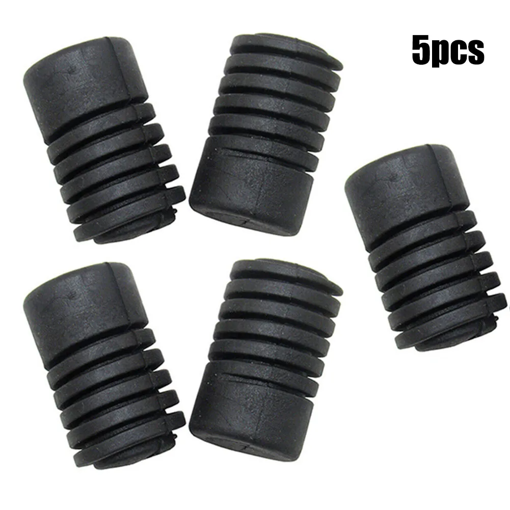 

Hood Bonnet Buffer Stop Parts Rubber Tools Truck 5 Pcs Accessories Cushion Exterior For Hyundai Pad Auto Black