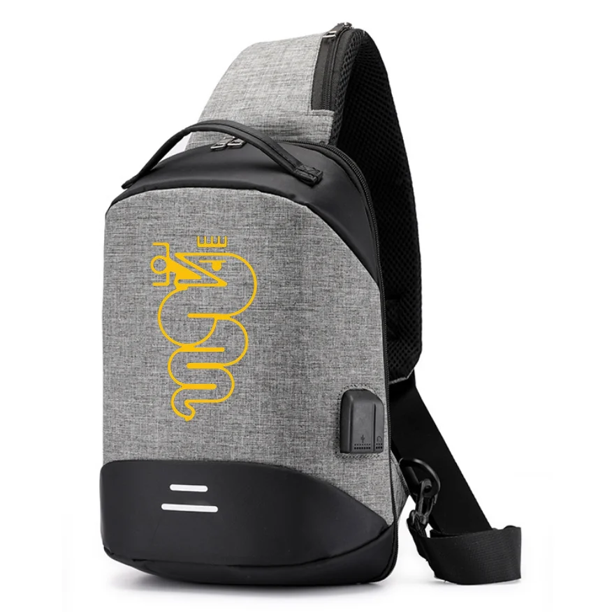

Новинка 2022, мужской рюкзак на плечо с логотипом romeo icar, походный нейлоновый рюкзак для кемпинга, треккинга, нагрудная Сумка-слинг