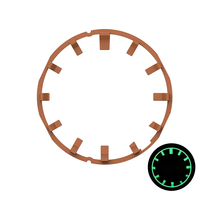 Accessories DIY Modification Luminous WatchBand Dial for GA2100 Dial Scale Ring for GA-2100 Smart Watch Modified Bezel Component