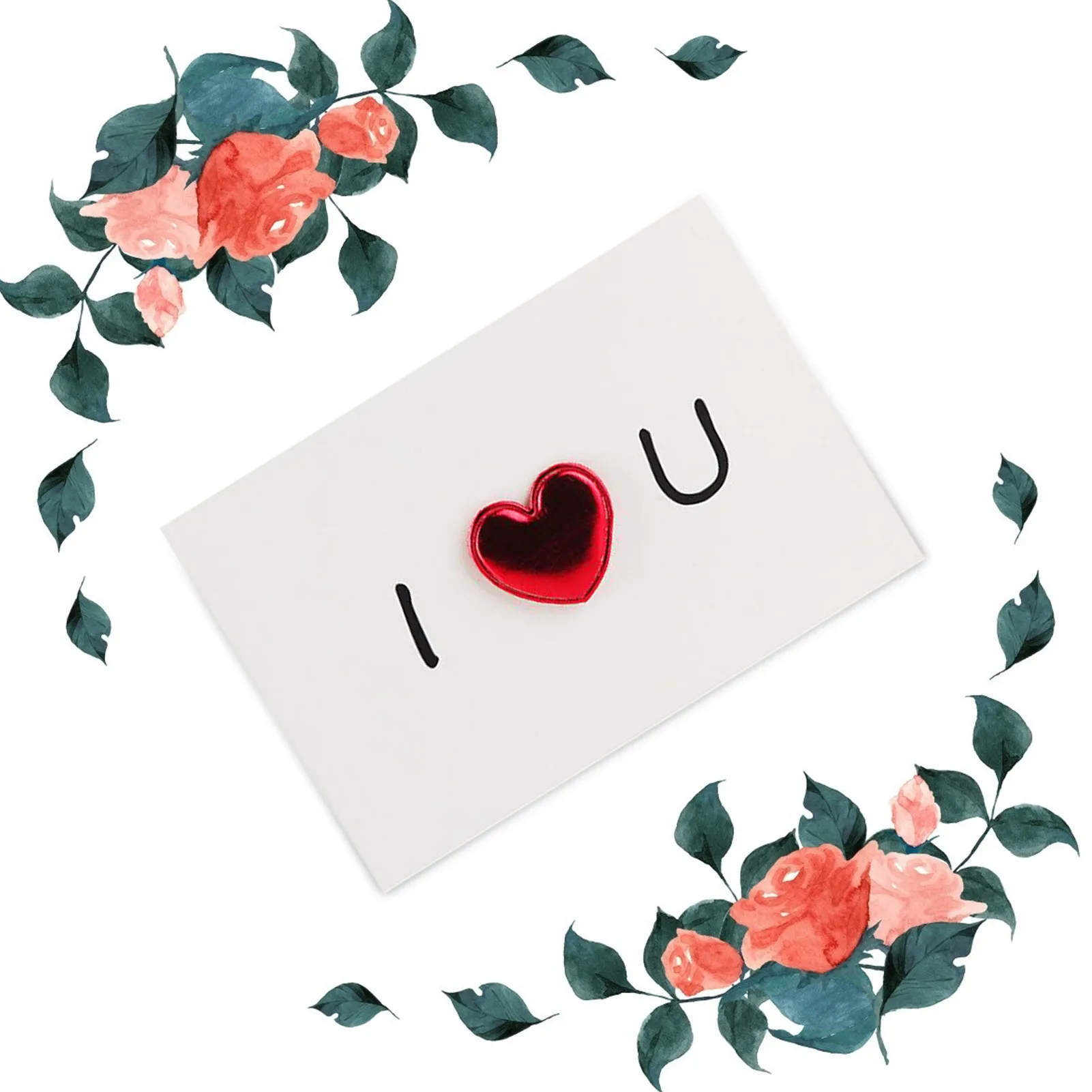 Открытка на день Святого Валентина ручная работа любовь поздравительная