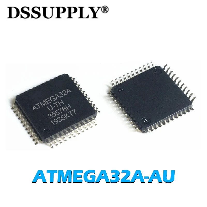 

5PCS New Original ATMEGA32A ATMEGA32A-AU TQFP-44 Memory Chip ATMEGA32A-AUR MCU Chip