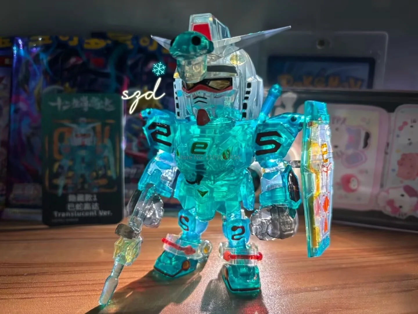 Новинка 2024 года, в наличии Bandai Qmsvmini, двенадцать зодиаков, слепая коробка, змея Gundam Series, орнамент, портативный подарок (art.: 3920cbb010e63) - 3920cbb010e63