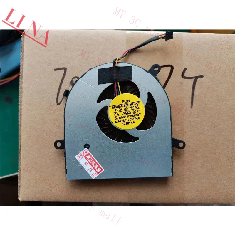 Вентилятор охлаждения процессора ноутбука dfs 531005 pl0t ffxx 023.1000f. 0001 для Asus Pro b551 b551l