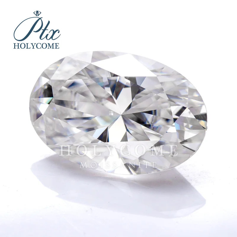 

Holycome Moissanite Diamond Test Positive 3x5-13x18mm DEF VVS1 GRA Certificated Free Shipping Oval Brilliant Cut Jewelry