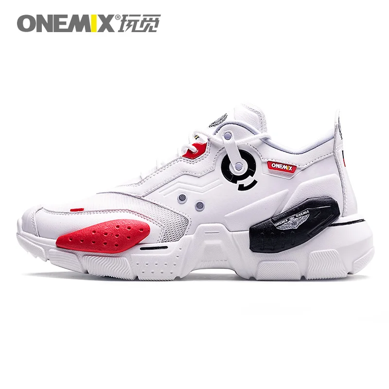 ONEMIX 2022 New Running Sneakers For Men Fashion Lightweight Breathable Reflective Tennis Shoes Women Couple Fiteness Trainers
