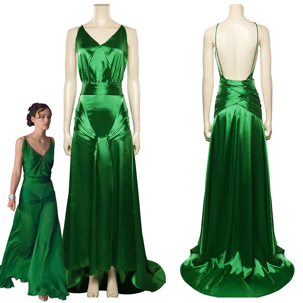 

Atonement Women's Dress Cecilia Tallis Cosplay Costume Dress Outfits Halloween Carnival Suit Green Dress for Women Girls