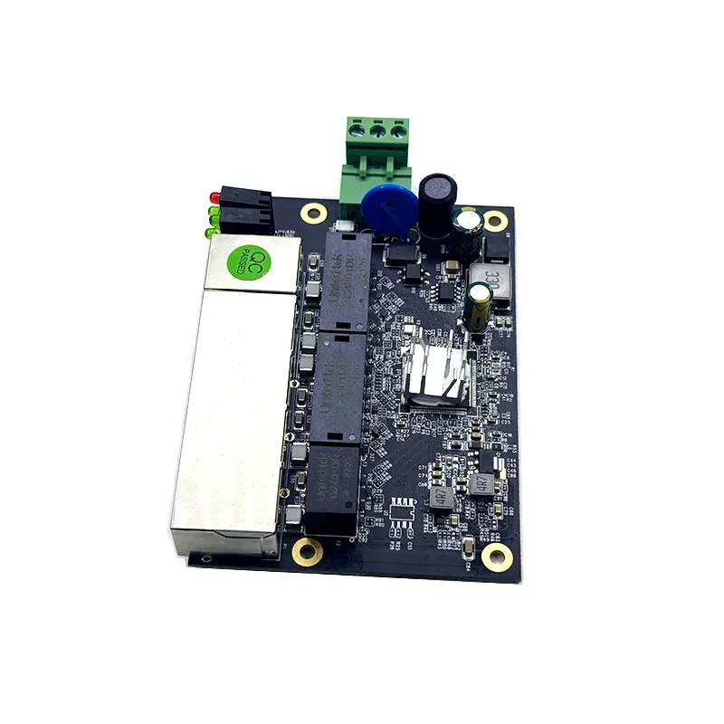 5-портовый неуправляемый модуль промышленного коммутатора Ethernet 9 В-48 В 10/100/1000