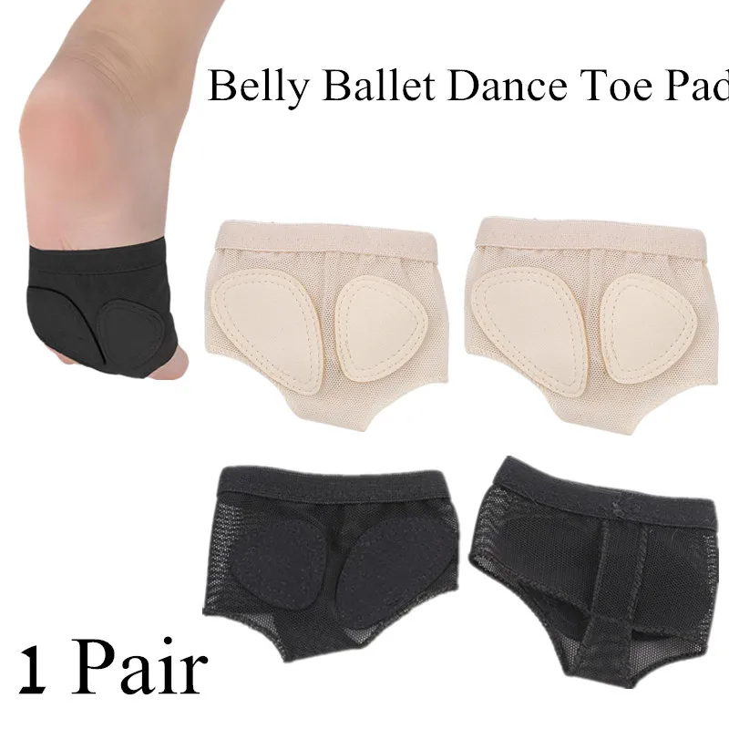1Pair New Arrivals Women Belly Ballet Half Shoes Split Soft Sole Paw Dance Feet Protection Toe Pad Well Foot Care Tool XS-XL images - 2