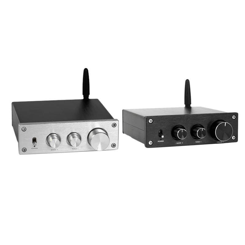 

Class D Subwoofer Amplifie 2X50W+1X100W with Bluetooth 5.0 HIFI Digital Stereo for Home Theater Audio