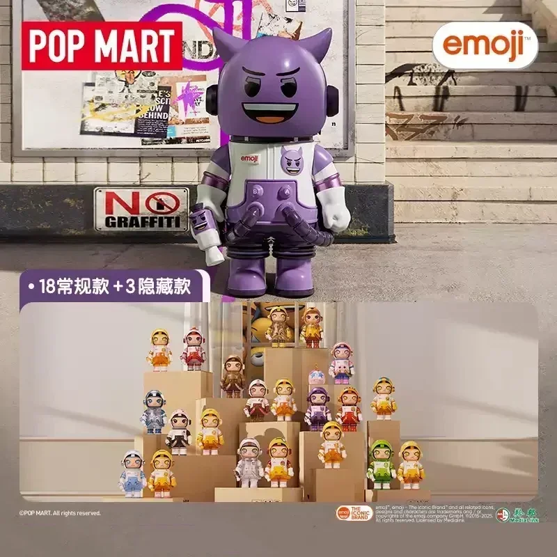 Фото POP MART MEGA SPACE MOLLY 100% X Series Blind Box |   Милая аниме-фигурка в стиле эмодзи: загадочная кукла-игрушка №2