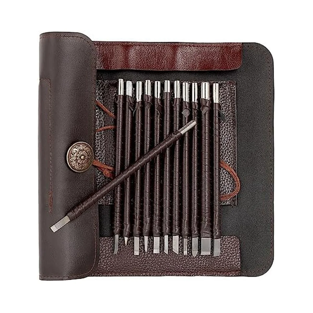 12 шт. инструмент для резьбы по камню стальные вольфрамовые резцы набор на