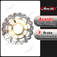 arashi cnc drive floating brake disk front disc rotor for honda ctx 1300 ctx1300 abs cb 1284 cb1300 cb1300f cb 1300 f abs
